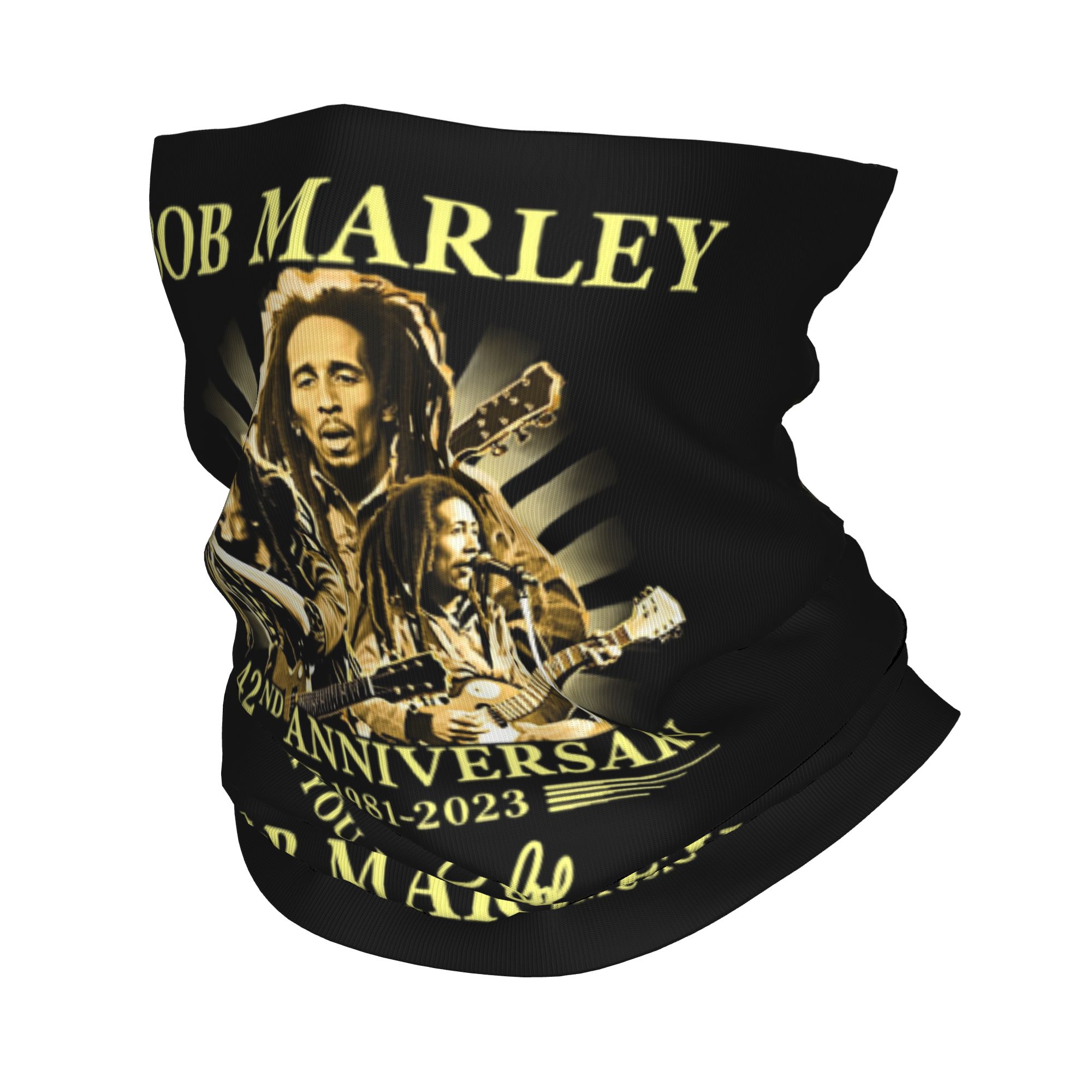 Neck Gaiter Fleece - Bandana personalizada de Jamaica Singer Reggae