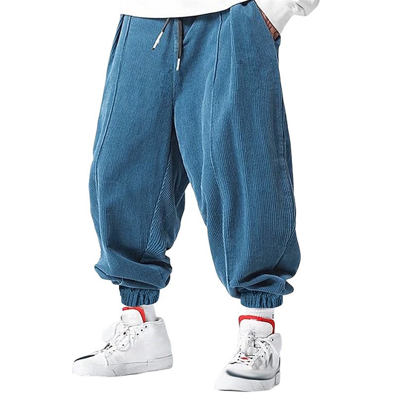 Corduroy Pant Warm - Pantalones de pana para hombre, nueva