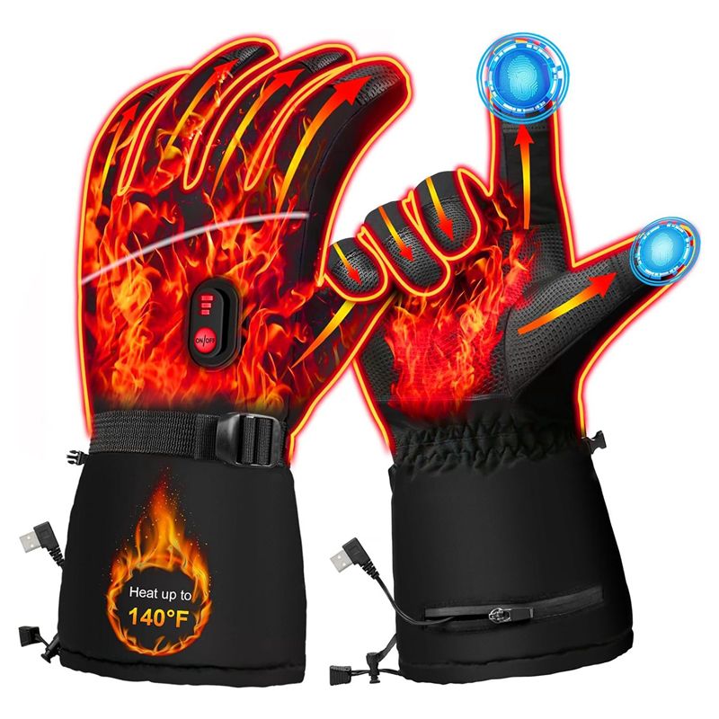 A07T: guantes eléctricos con c - Hand Warmer Electric reseña y precio