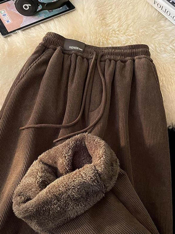Pantalones casuales de estilo  - Corduroy Pant Warm reseña y precio