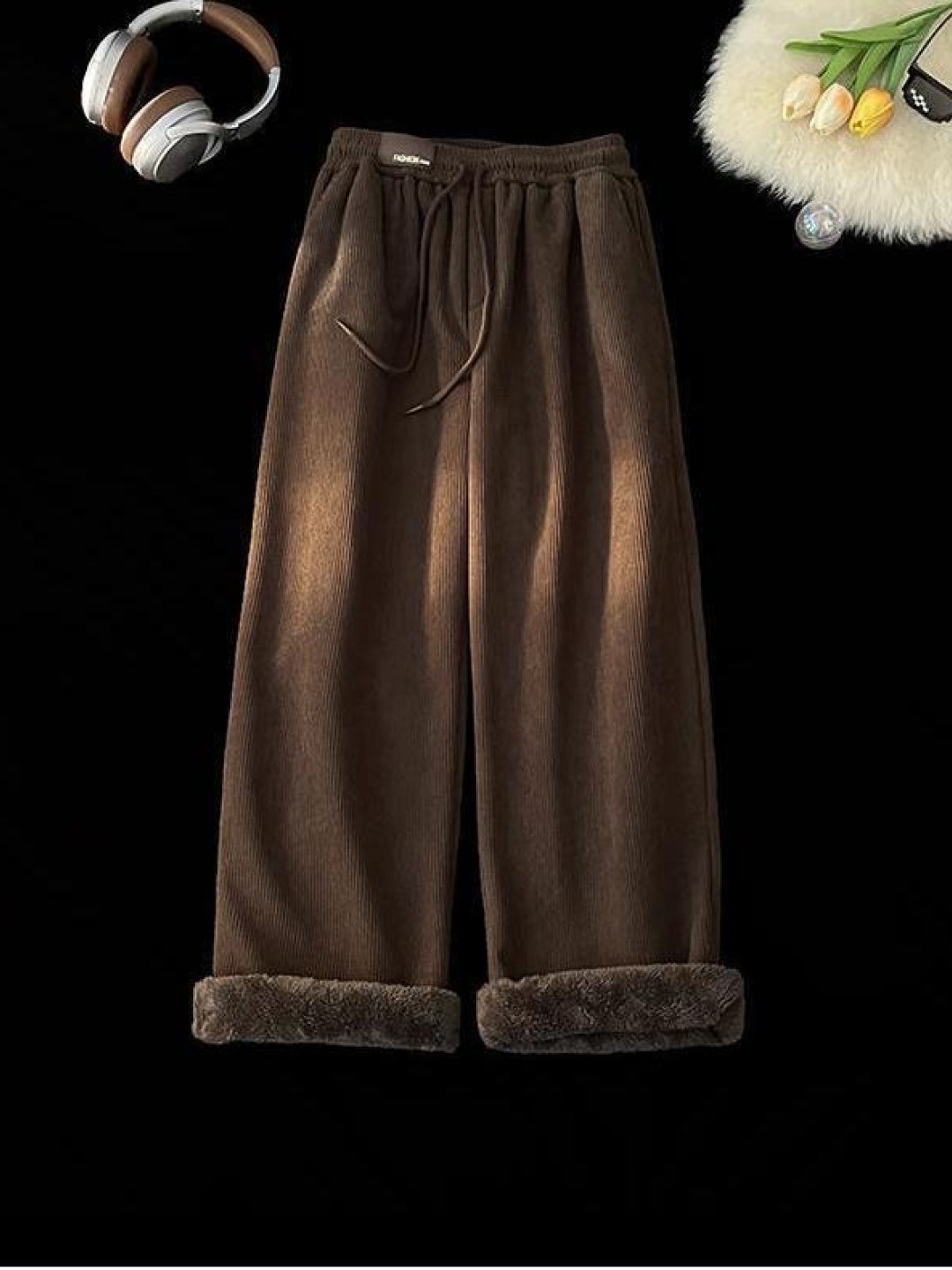 Pantalones casuales de estilo  - Corduroy Pant Warm reseña y precio