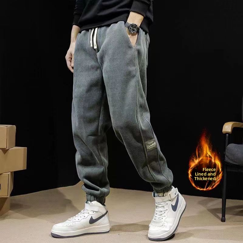 Pantalones casuales de lana gr - Corduroy Pant Warm reseña y precio