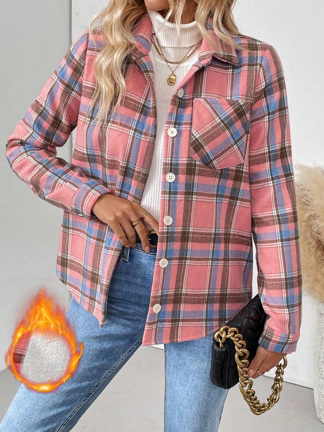 Chaqueta de franela a cuadros  - Flannel Shirt Lined reseña y precio